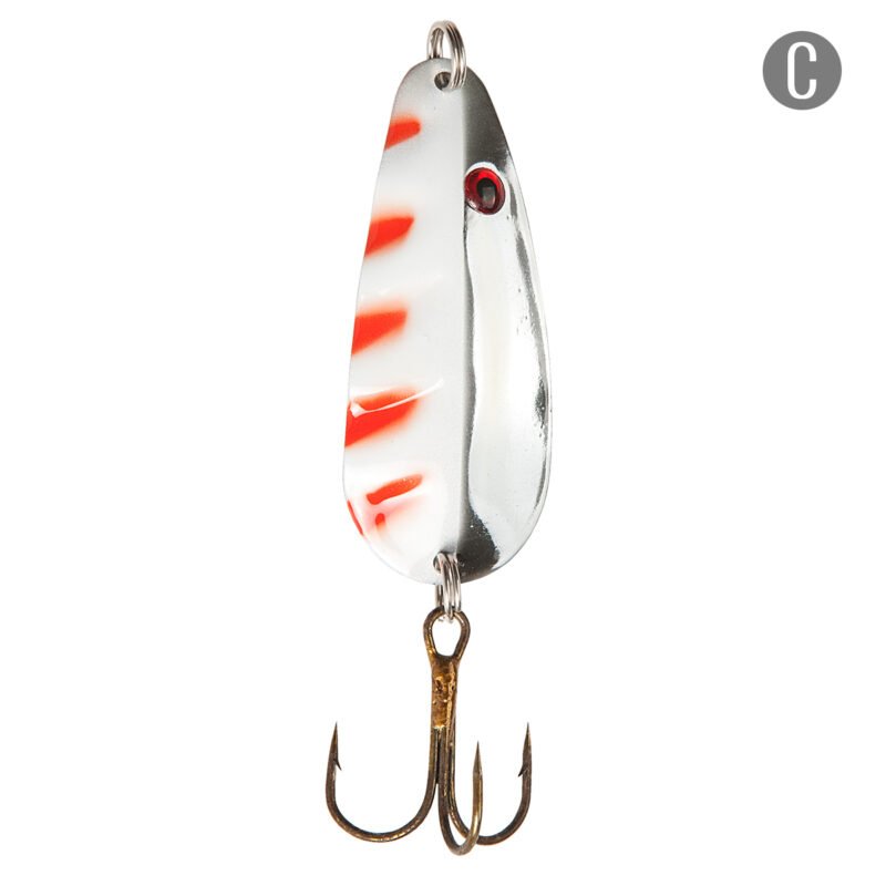 Cuchara WH108-21049 12,5Grs Plateada, Blanca y Negra Waterdog Cuchara WH108-21049 12,5Grs Plateada, Blanca y Negra Waterdog