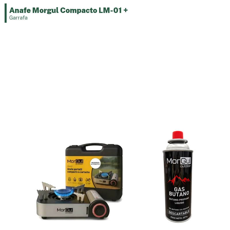 Anafe Morgul Compacto LM-01 + Garrafa