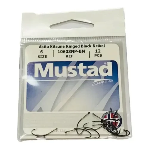 Anzuelo Mustad Kitsune 10603 N*6 bolsa x 6 unidades 10603 610