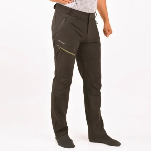 Pantalon Trevo Sendero Slim Fit Hombre Negro D/Microfibra Spandex