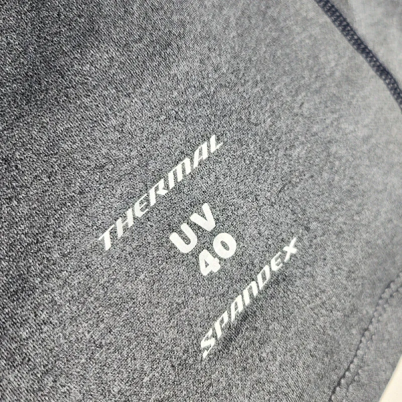 Remera Trevo Travesia Hombre Manga Larga Gris Plomo