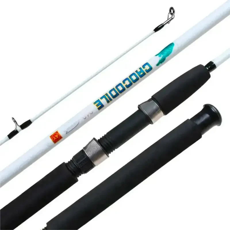 70370104 Caña 2 Tramos American Fishing Cocodrile 2,40mts 100 250Grs Maciza