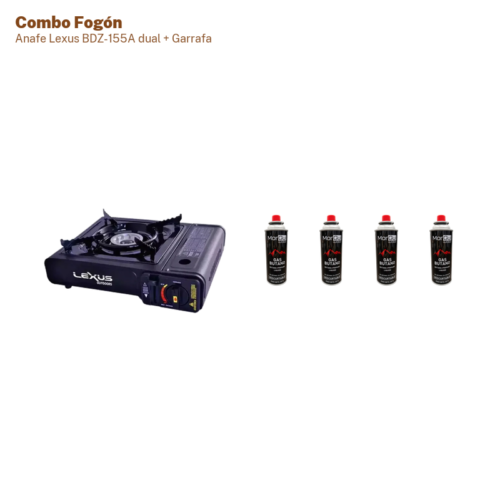 Anafe Lexus BDZ-155A dual + Garrafa
