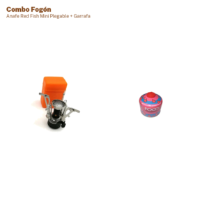 Anafe Red Fish Mini Plegable + Garrafa