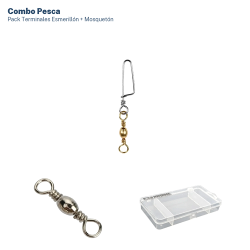 Pack Terminales Esmerillón + Mosquetón