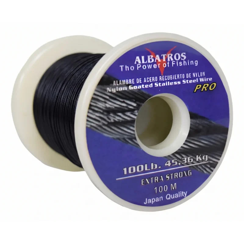 Cable de Acero Albatros 100Lbs Bobina X 100mts