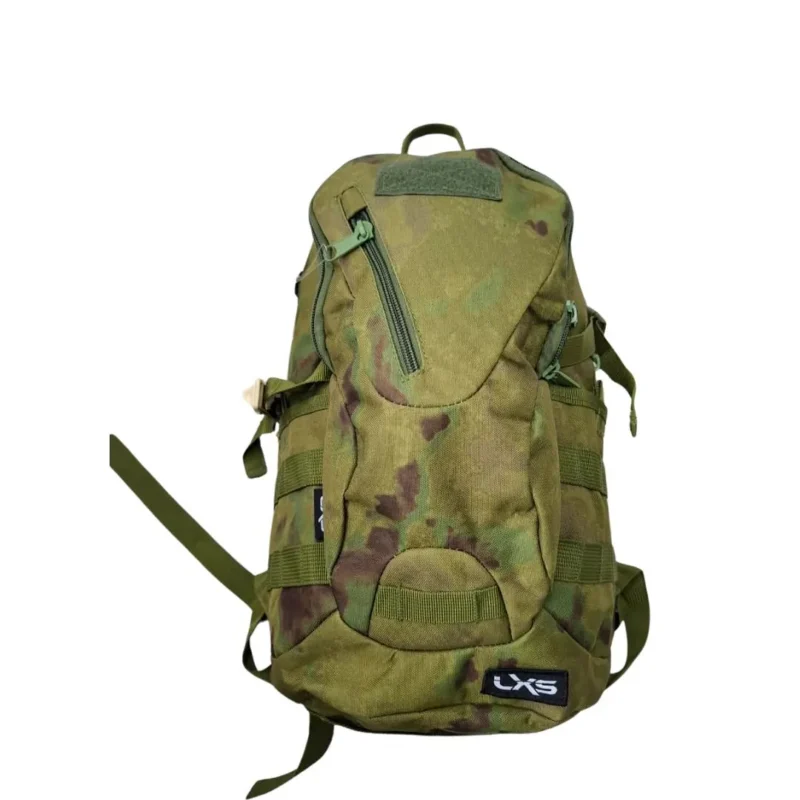 82231410 Mochila Lexus Tactica Mod. Ch-076Fg 19lts Camo Marron/Verde Waterproof 46X28X22 Cm