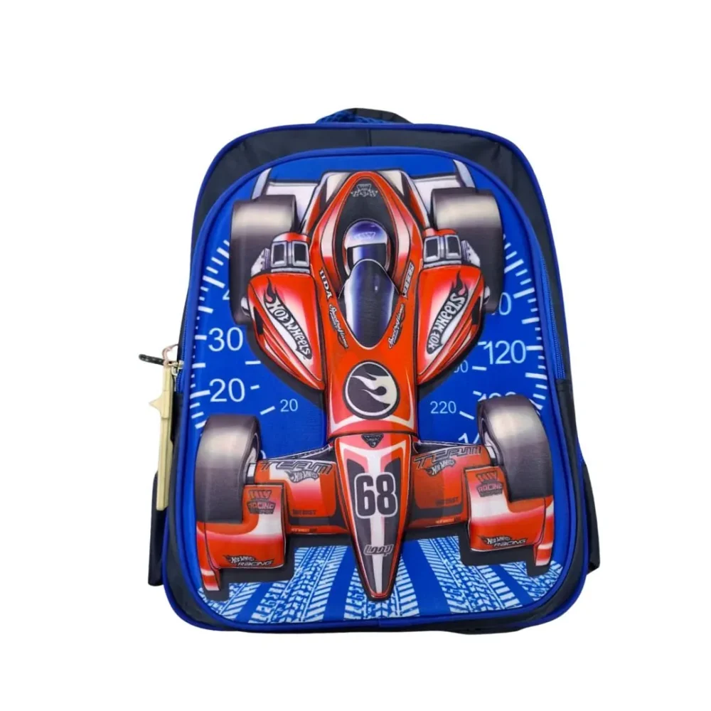 82341000 Mochila Everlast Infantil Auto F1 Rojo-Azul 8650