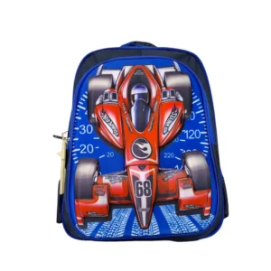 Mochila Everlast Infantil Auto F1 Rojo-Azul 8650