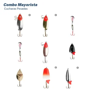 Combo Mayorista Cucharas Pesadas para Río (47 Unid.)