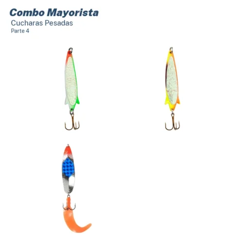 Combo Mayorista Cucharas Pesadas para Río (47 Unid.)