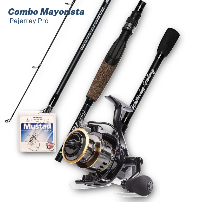 Combo Mayorista Pesca Pejerrey Pro | Cañas, Reels y Accesorios de Laguna