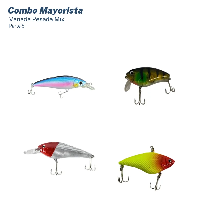 Mega Combo Mayorista Pesca Variada Pesada (91 Unid.) Mega Combo Mayorista Pesca Variada Pesada (91 Unid.)