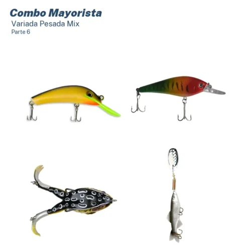 Mega Combo Mayorista Pesca Variada Pesada (91 Unid.) Mega Combo Mayorista Pesca Variada Pesada (91 Unid.)