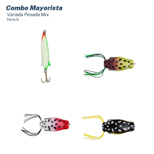 Mega Combo Mayorista Pesca Variada Pesada (91 Unid.) Mega Combo Mayorista Pesca Variada Pesada (91 Unid.)