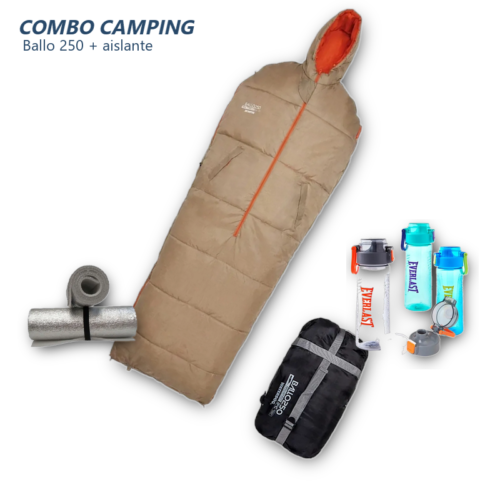 camp-bolsa-ball_cover Combo Camping Bolsa de Dormir Waterdog Ballo 250 + Aislante + Botella