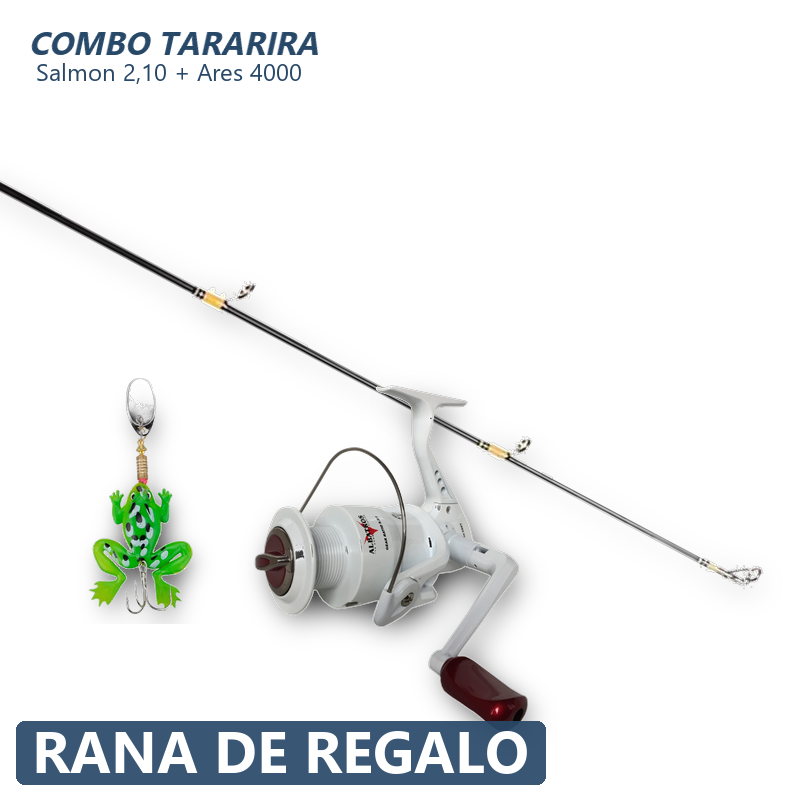 COMBO TARARIRA Kunnan Salmon 2,10 m + Albatros Ares 4000