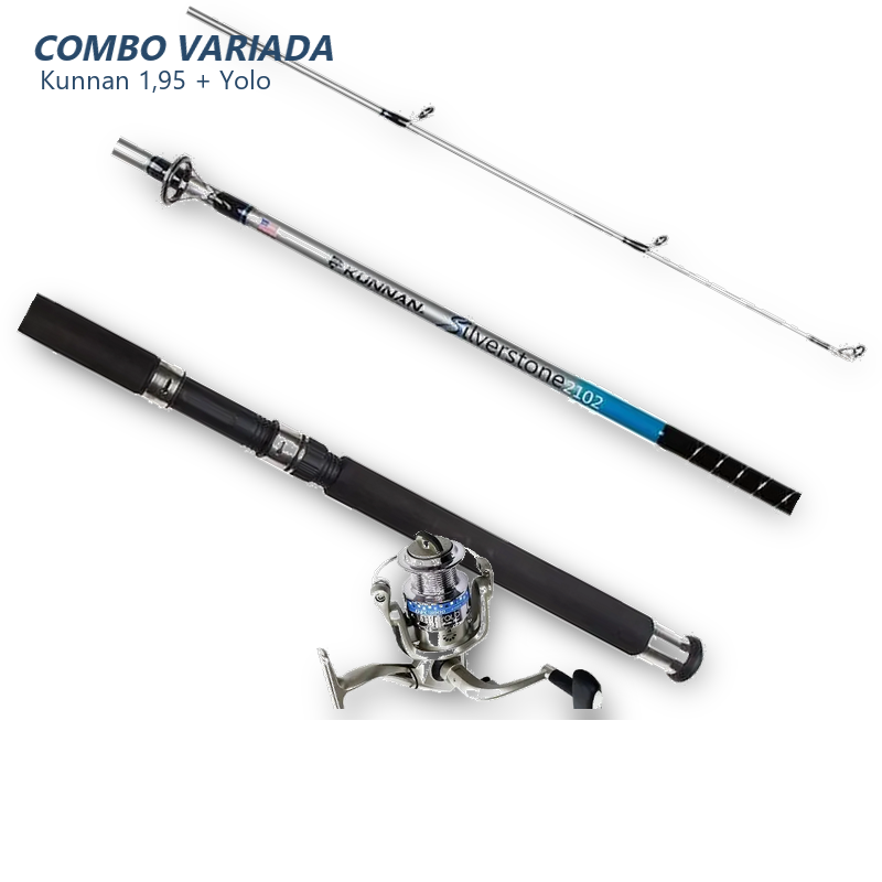 COMBO VARIADA Kunnan Silverstone 1,95 m + Yolo DFC4000