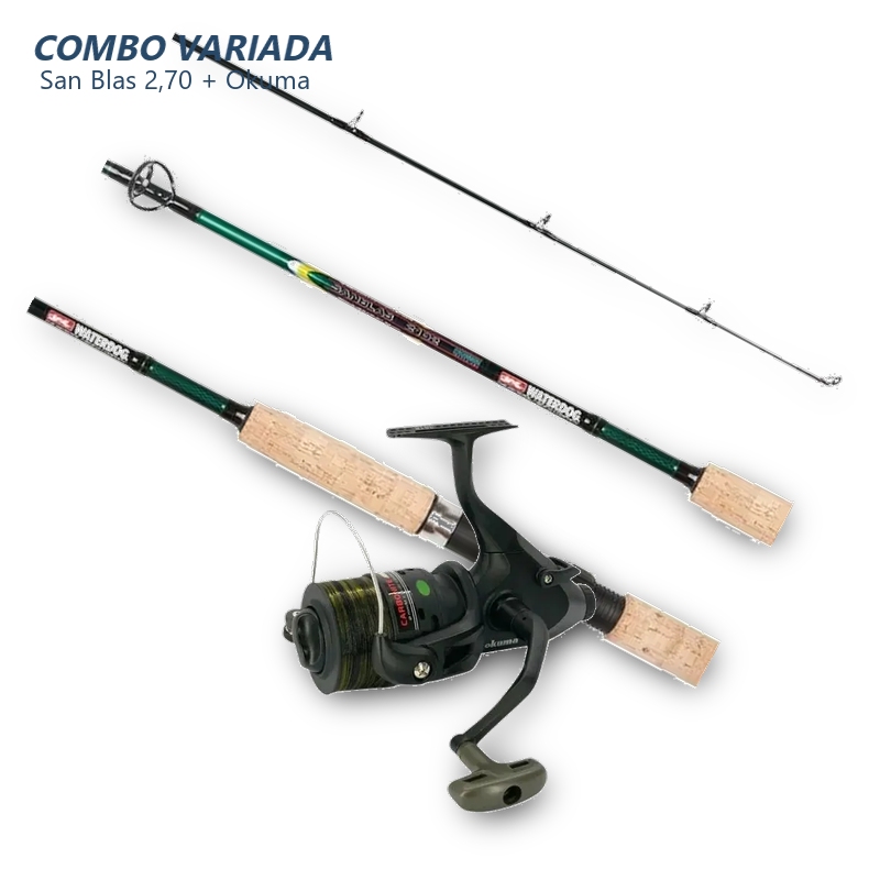 COMBO VARIADA Waterdog San Blas 2,70 m + Okuma Baitfeeder