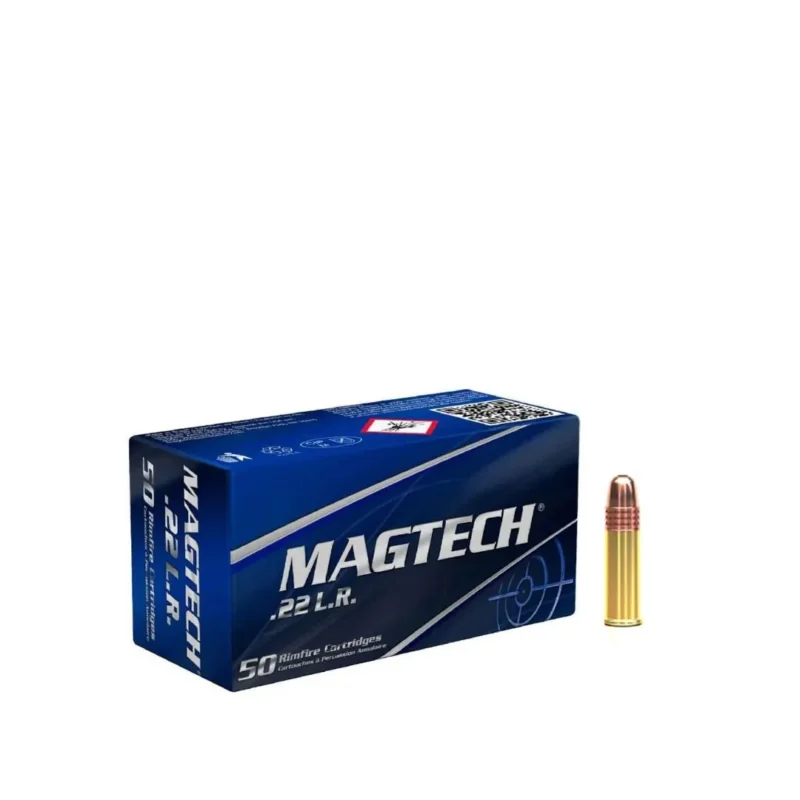 BALAS MAGTECH 22LR 36GR LHP/HV (22C) COBREADA (CAJA X 50 UNIDADES) Balas 22Lr 36 Gr Lhp/Hv (22C) Cobreada (Caja X 50 Unidades) Magtech