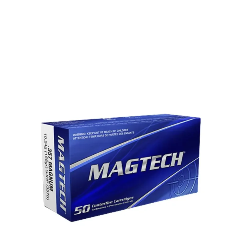 BALAS MAGTECH 357MAG (357B) SJHP 158GR Balas 357Mag (357B) Sjhp 158 Gr Magtech