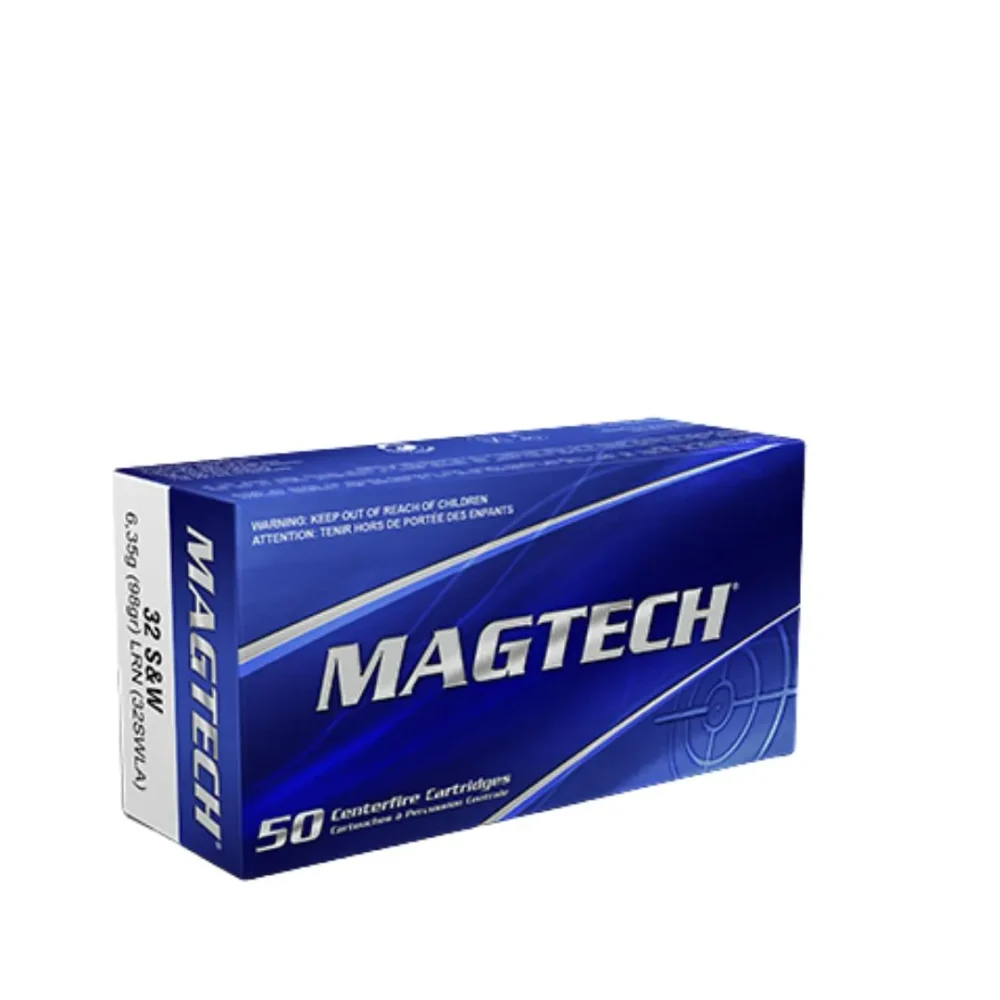 BALAS MAGTECH 32 S&W 98 GRN LRN (32SWLA) Balas 32 S&Amp;W 98 Grn Lrn (32Swla) Magtech