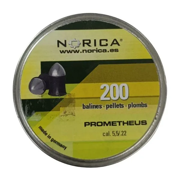 BALINES NORICA PROMETHEUS 5,5 (LATA X 200) 3085-015 Balines Prometheus 5,5 (Lata X 200) 3085-015 Norica