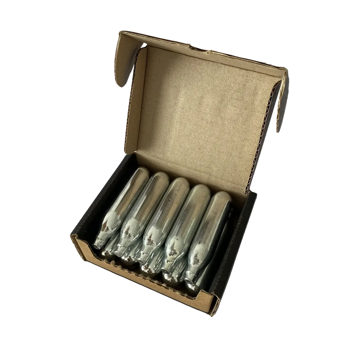 CAJON DE GARRAFAS BYRNA "9 DE CO2 +1 C/ACEITE LUBRICANTE" 12GRS "CAJON X 10 UNIDADES"