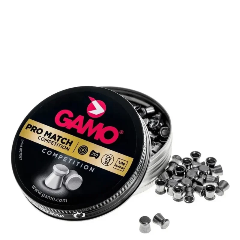 BALINES GAMO PRO MATCH 5,5X250U 1,0G/15,42GR 6321825 Balines Pro Match 5,5X250U 1,0 G/15,42 Gr 6321825 Gamo