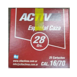 Cartucho Cal.16/70 Mun.5-28 Gr 3006-15 Activ