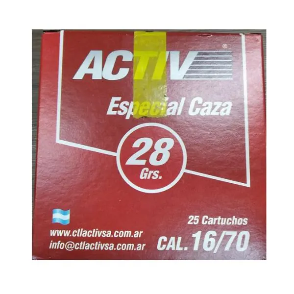 Cartucho Cal.16/70 Mun.5-28 Gr 3006-15 Activ