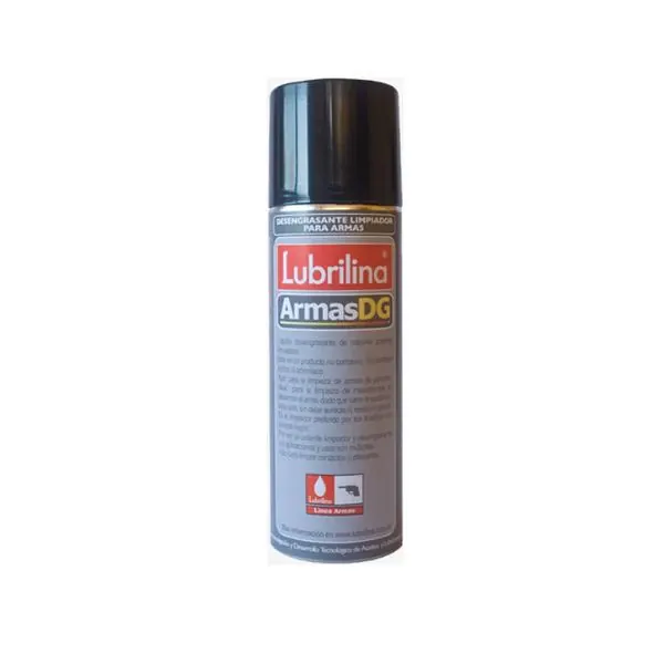 LIMPIADOR Y DESENGRASANTE PARA ARMAS LUBRILINA AEROSOL 250CC (DGAERO250) Limpiador y Desengrasante para Armas Aerosol 250Cc (Dgaero250) Lubrilina