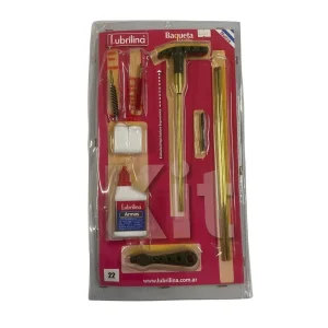 Kit de Baqueta para Carabina .22Lr/.223/.556 con Lubricante (Kitcar22) Lubrilina