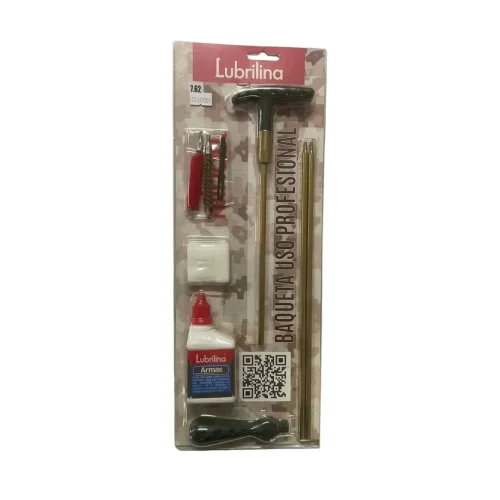 KIT DE BAQUETA LUBRILINA P/FUSIL 7.62/.308/.30 C/LUBRICANTE (KIT762)