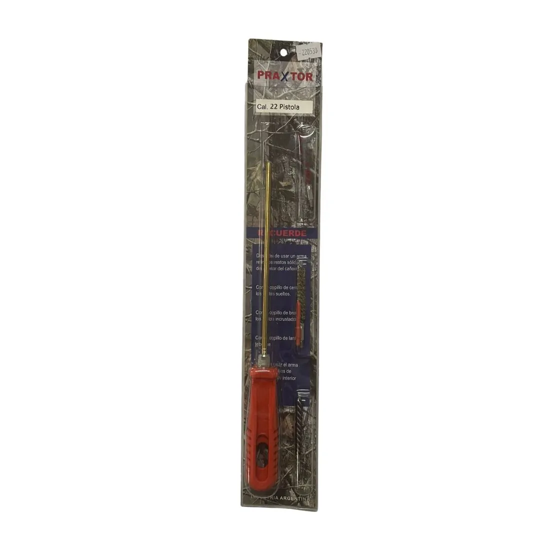 KIT DE BAQUETA PRAXTOR P/ARMA CORTA 22LR