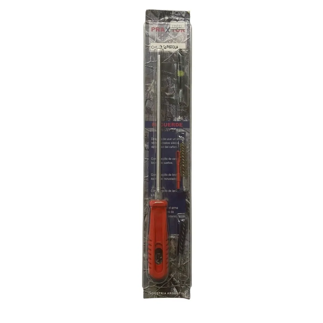 KIT DE BAQUETA PRAXTOR P/ARMA CORTA 32LR - 1 KIT DE BAQUETA PRAXTOR P/ARMA CORTA 32LR