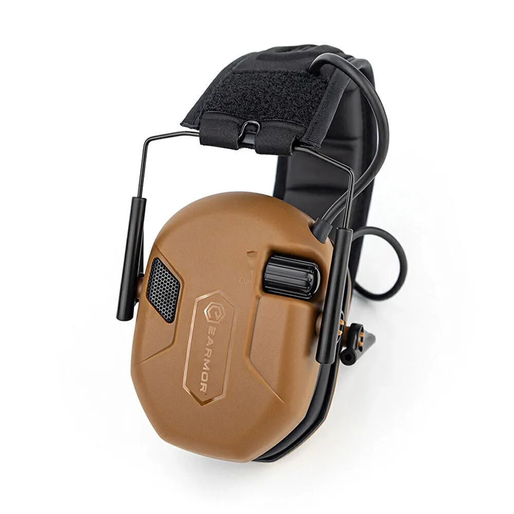 PROTECTOR AUDITIVO EARMOR ELECTRONICO FOAM PAD NEGRO (EA-M300A-CB)
