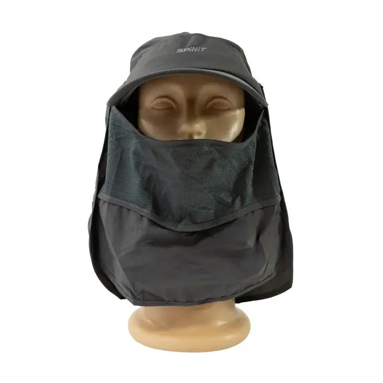 Gorro Spinit Legionario 4En1 Vicera con Cubrenuca Uv50 Gris Azulado