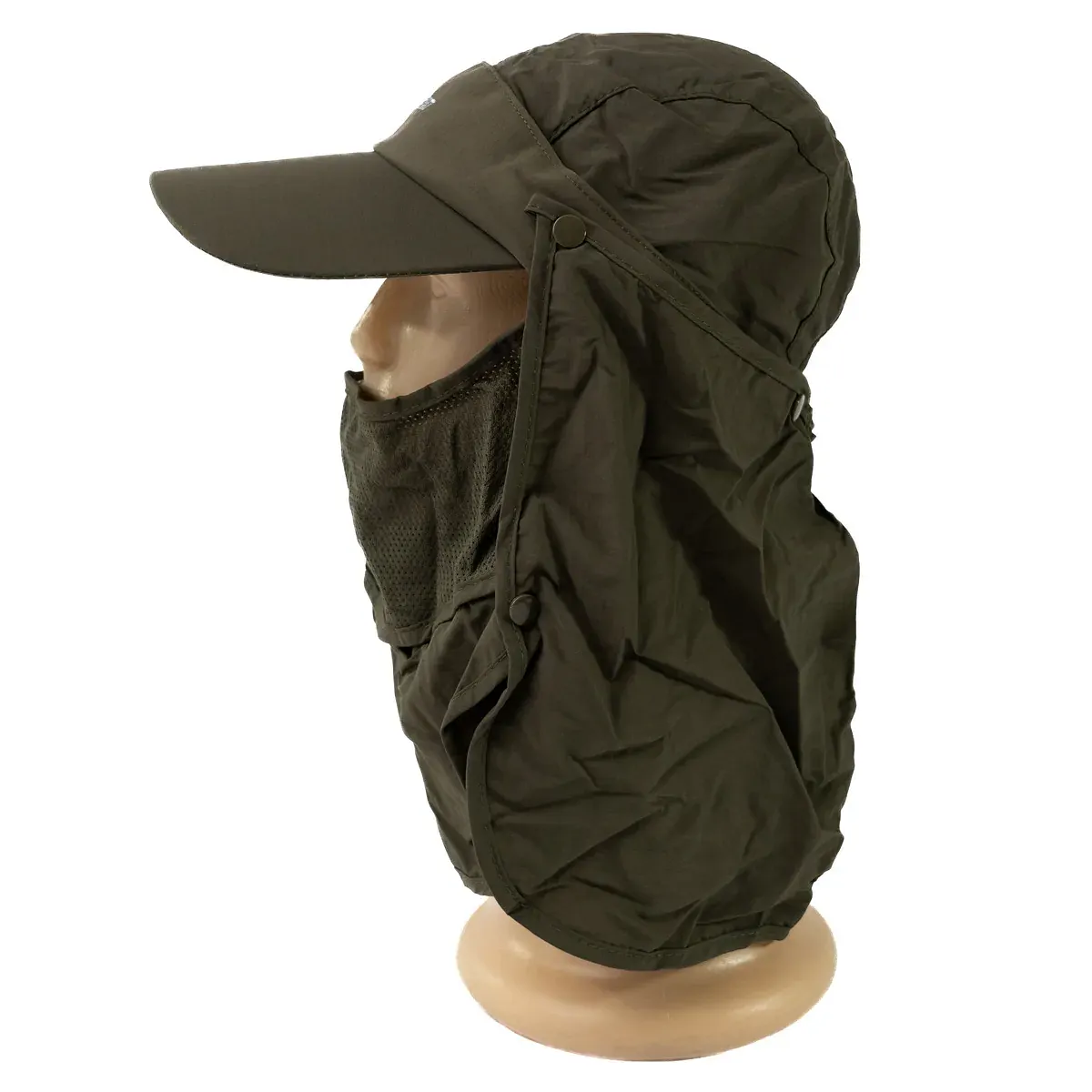 Gorro Spinit Legionario 4En1 Vicera con Cubrenuca Uv50 Verde
