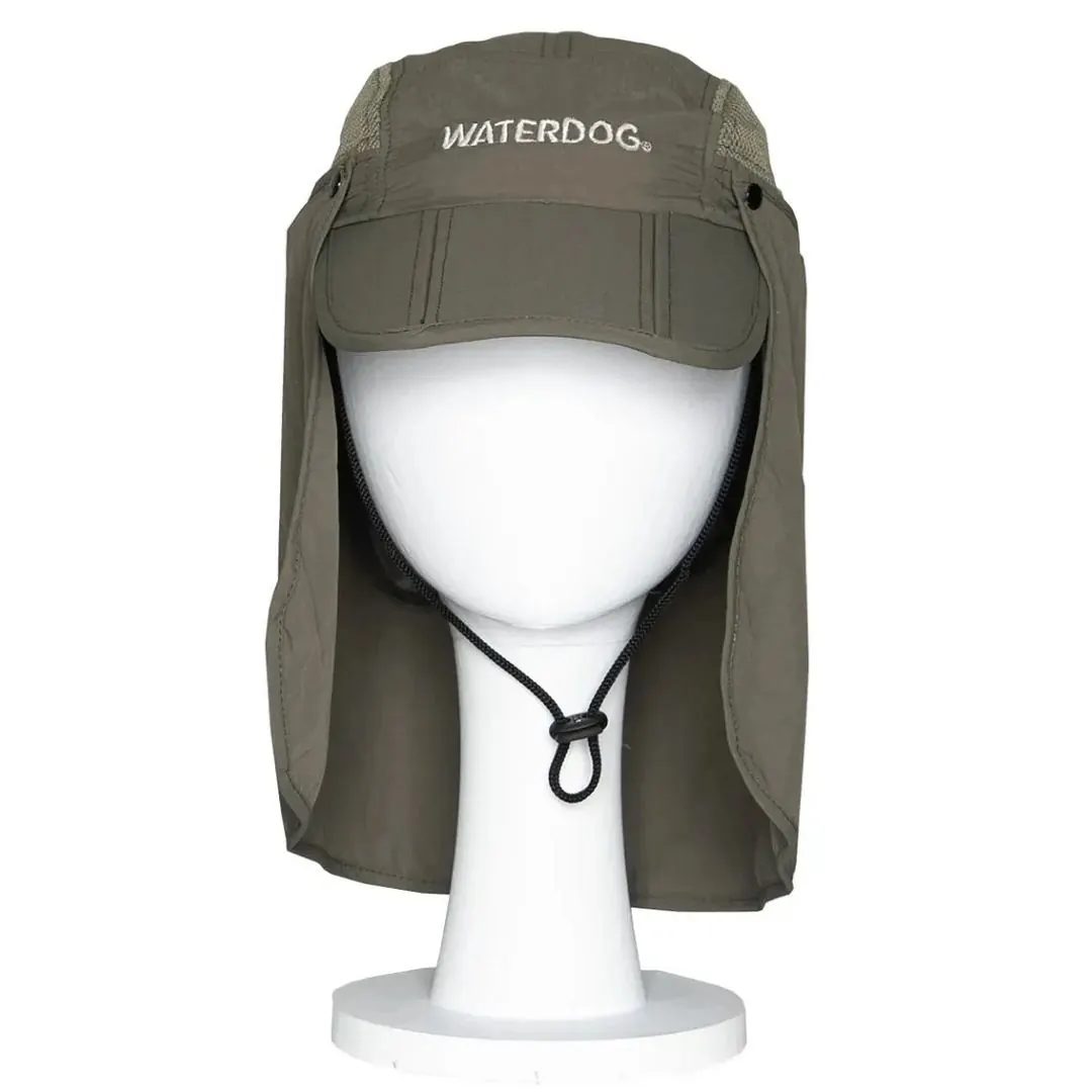 GORRA WATERDOG C/CUBRENUCA DEMONTABLE CAP 525 VERDE (CAP525GM) Gorra con Cubrenuca Demontable Cap 525 Verde (Cap525Gm) Waterdog