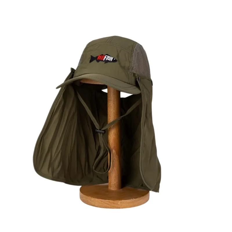 GORRA RED FISH W-47 C/CUBRENUCA Y MASCARA (OCT-83G) Gorra W 47 con Cubrenuca y Mascara (Oct 83 G) Red fish