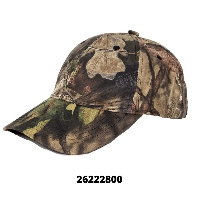 Gorra con Visera "Camuflada" (Oct 282) Red fish