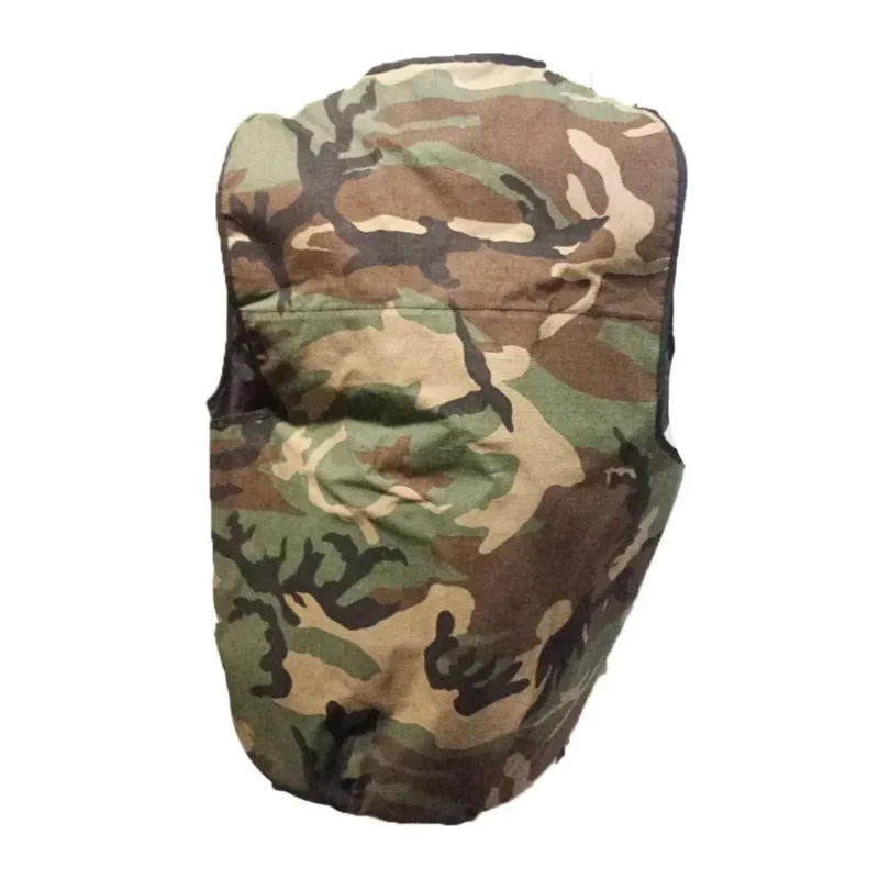 CHALECO DE CAZA XPLORERLIFE CAMFUFLADO IMPERMEABLE C/BOLSILLO Y CANANA TALLE XL