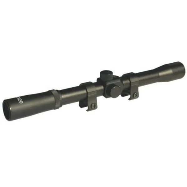Mira Riflescope 4X20 con Anillas (Mt Nux4X20/Hy1132) (No Funcionan con Los Rifles Phamton ) Nux