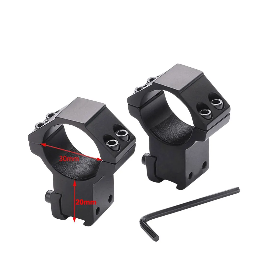 MIRA TELESCOPICA NUX 3-9X40 RET ILUMINADO TUBO 30 MM C/ANILLAS (HX1399-AR)