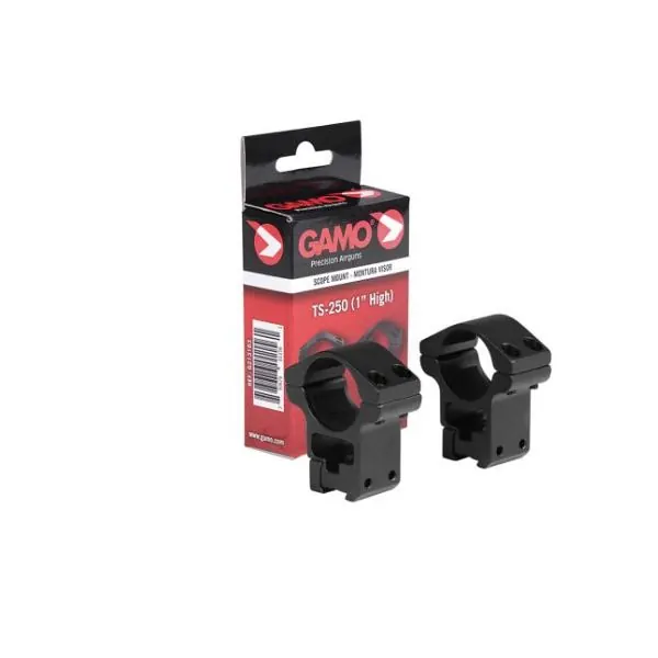 MONTAJE GAMO TS-250 1" CARAB/ALUMI/ALTO/WEAVER 6213183 Montaje Ts 250 1" Carab/Alumi/Alto/Weaver 6213183 Gamo