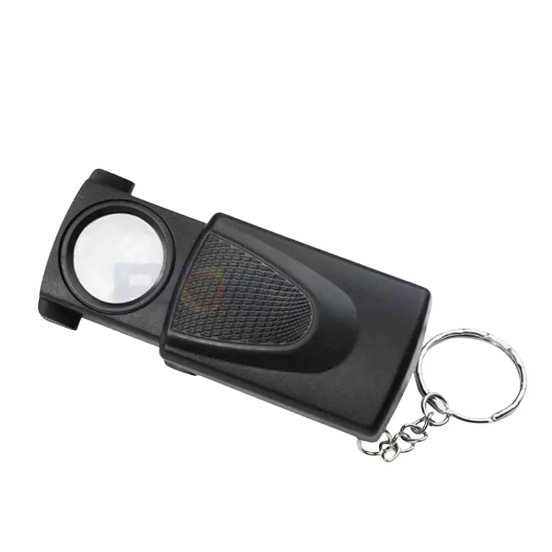 LUPA HOKENN MG21008A COMPACTA C/LUZ 90MM 3X Lupa MG21008A Con Luz y LLavero Hokenn