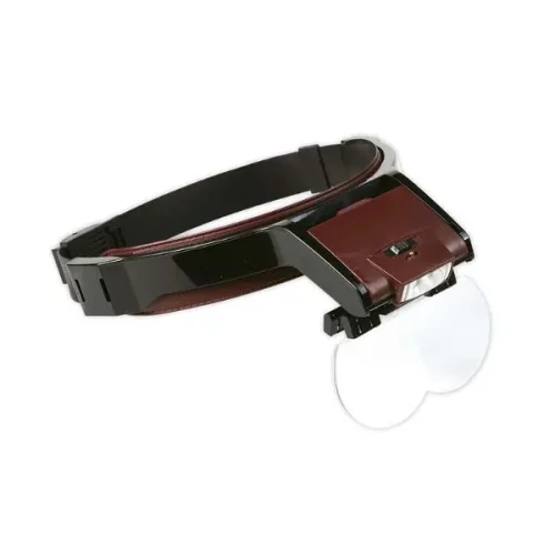 Lupa Vincha con Luz Lentes Int1,7X a 4.5X Mg81001B Hokenn