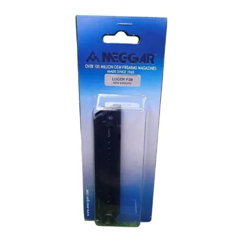 CARGADOR MEC-GAR ORDENANCE P/LUGER P08 9MM 8T Cargador Mec-Gar Ordenance para P08 9mm 8T Luger
