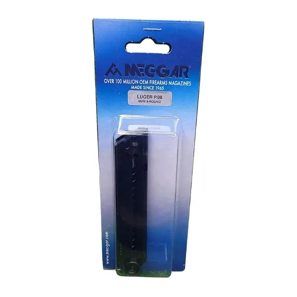 CARGADOR MEC-GAR ORDENANCE P/LUGER P08 9MM 8T Cargador Mec-Gar Ordenance para P08 9mm 8T Luger